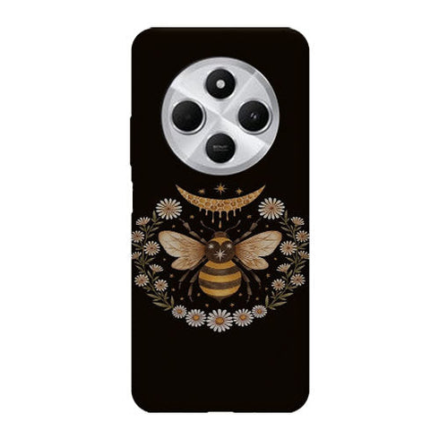Coque Xiaomi Redmi 14C Voyage de Noces | Housse silicone, antichocs, protection optimale - Motif floral